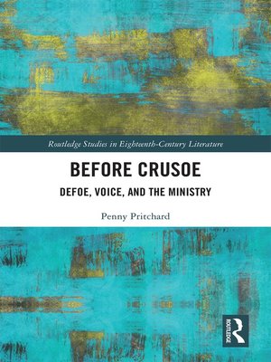 cover image of Before Crusoe